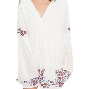 NWT Free People Te Amo Long Sleeve Dress